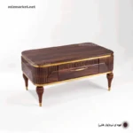 جلو مبلی مدل آناپلاس قهوه ای تیره